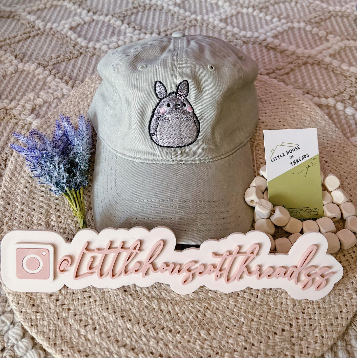Totoro flower Hat
