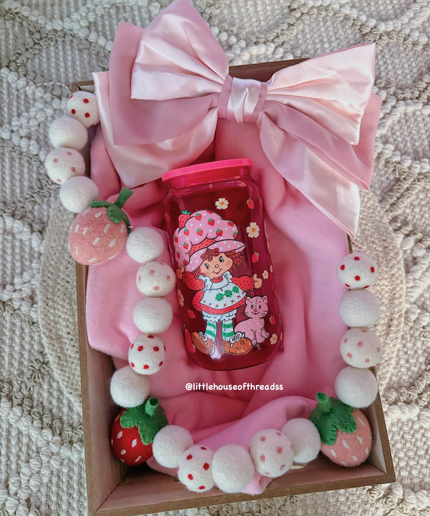 Shortcake Glass Cup ๐