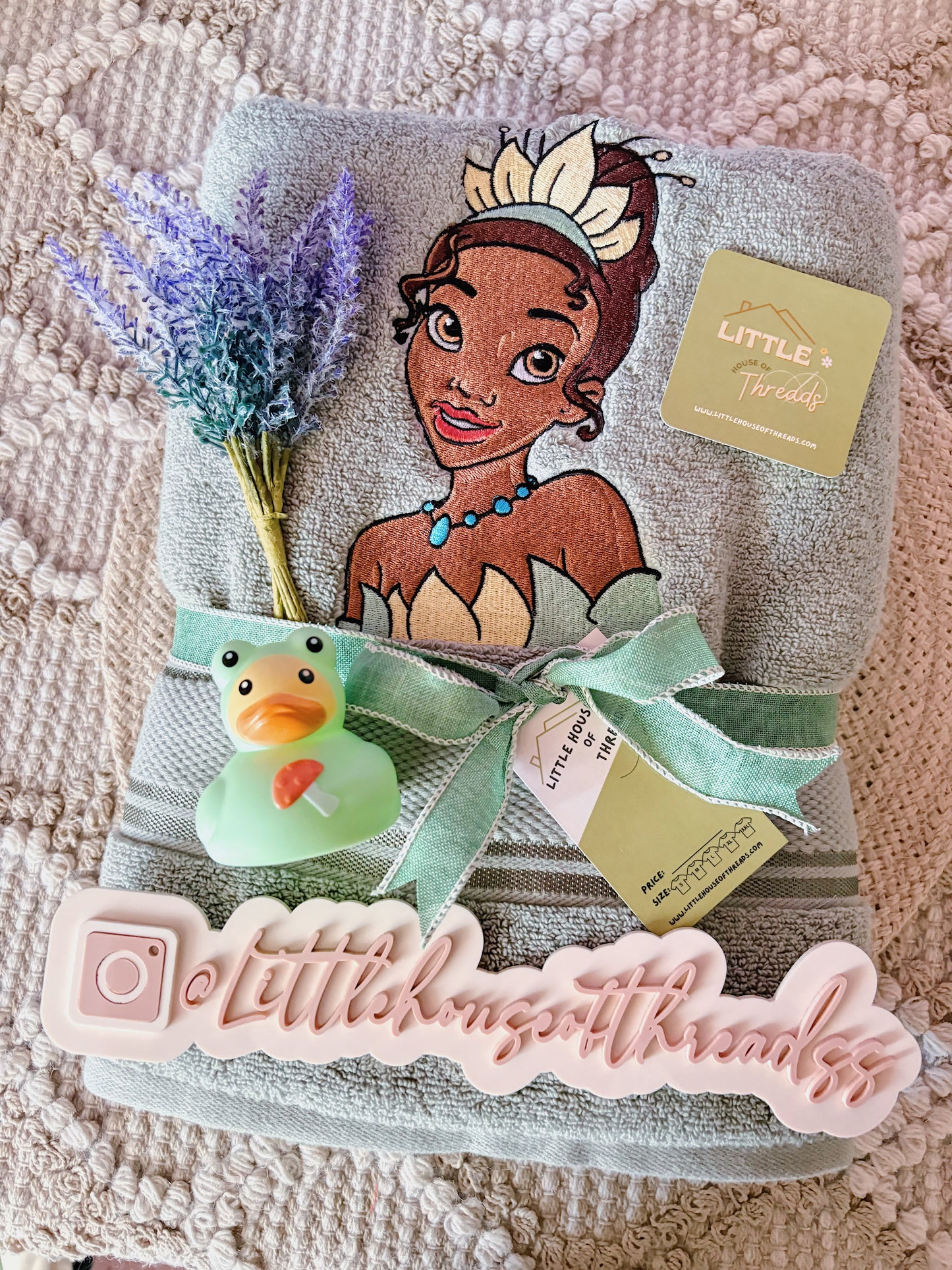 Princess Tiana Towel