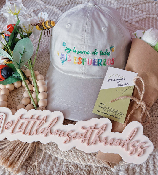 Soy la suma de todos mis esfuerzos Hat