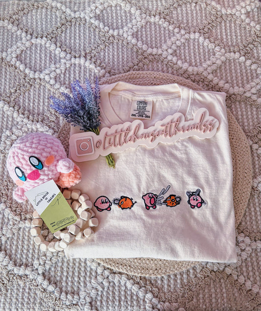 Kirby x Pochita Short Sleeve