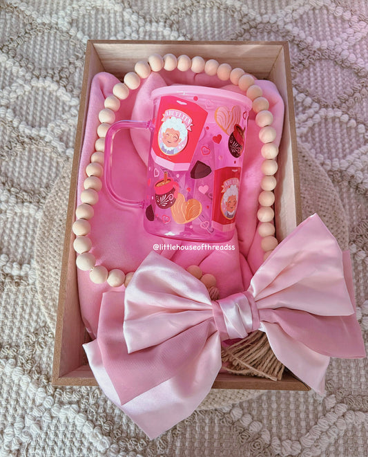 Chocolate Abuelita Glass Mug