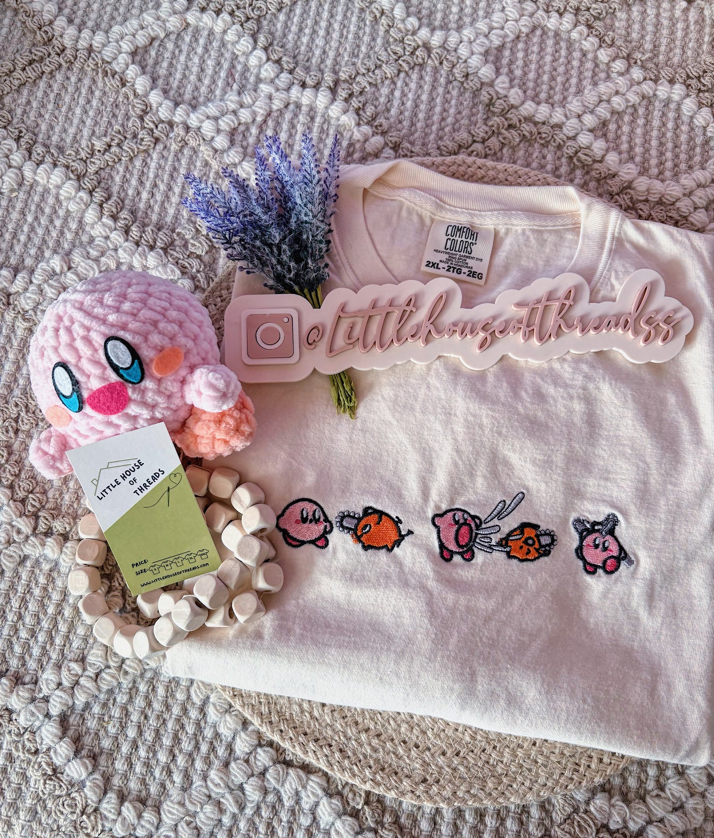 Kirby x Pochita Short Sleeve