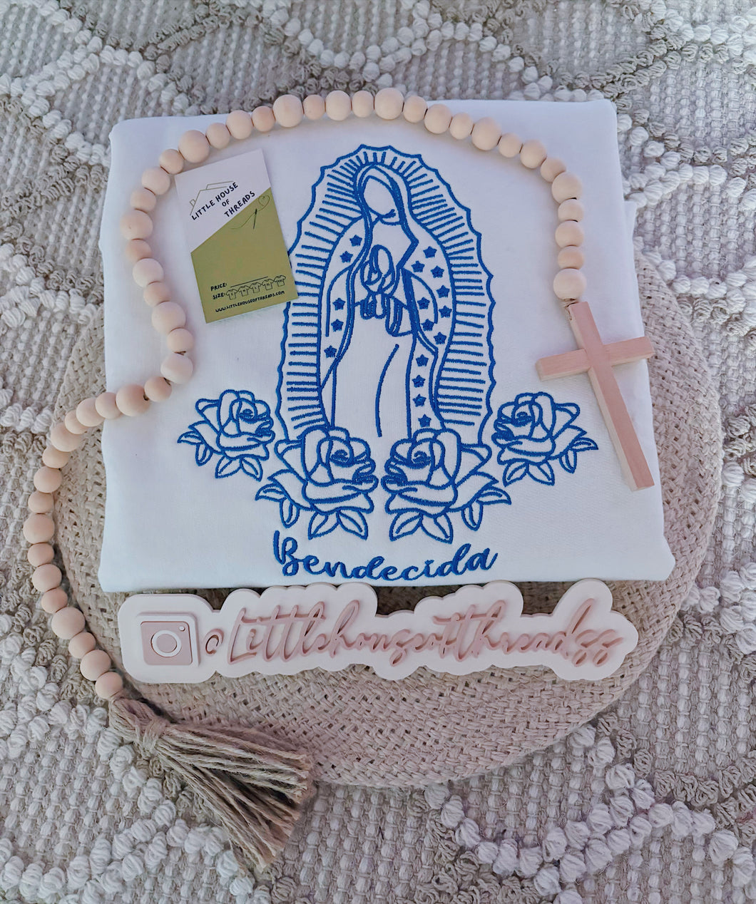 Bendecida Virgencita Crewneck