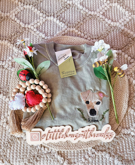 Custom Pet Portrait T-Shirt