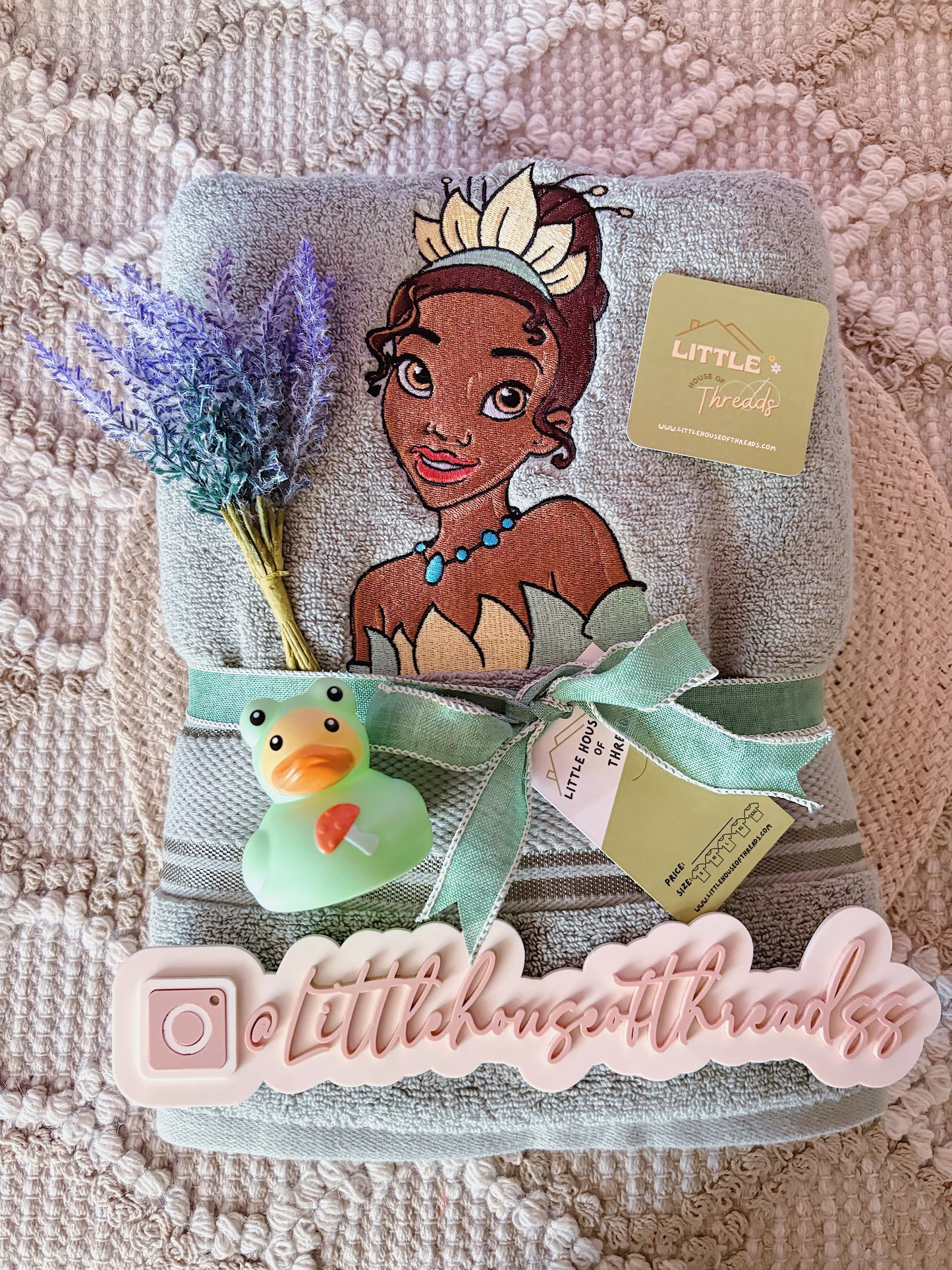 Princess Tiana Towel