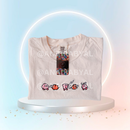 Kirby x Pochita Short Sleeve