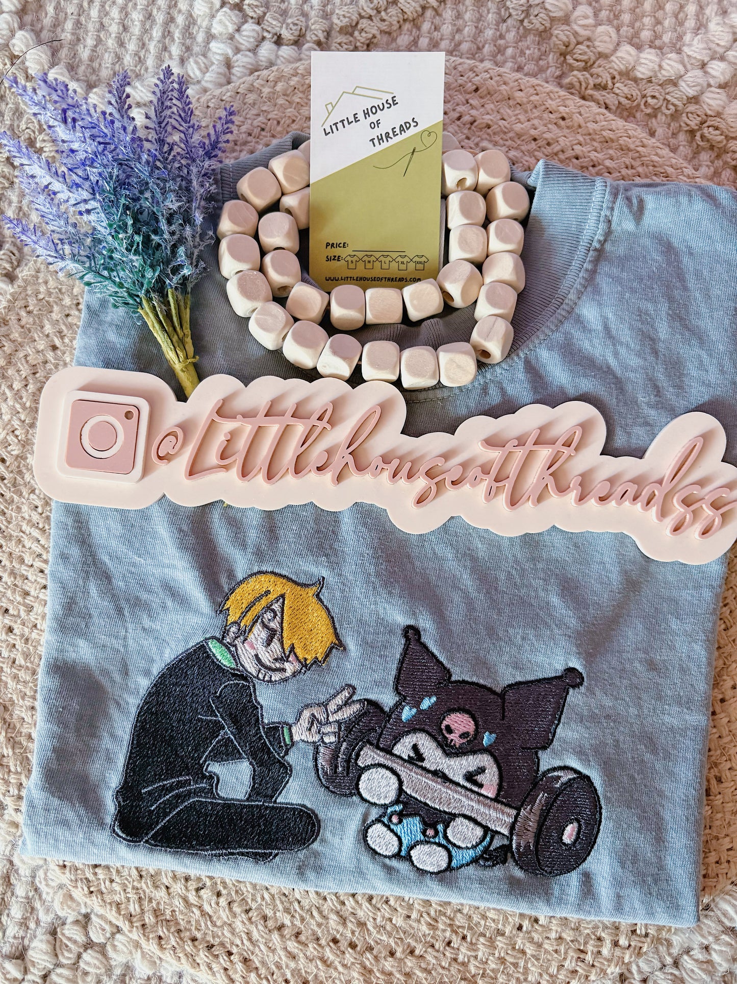 Sanji x Kuromi Short Sleeve