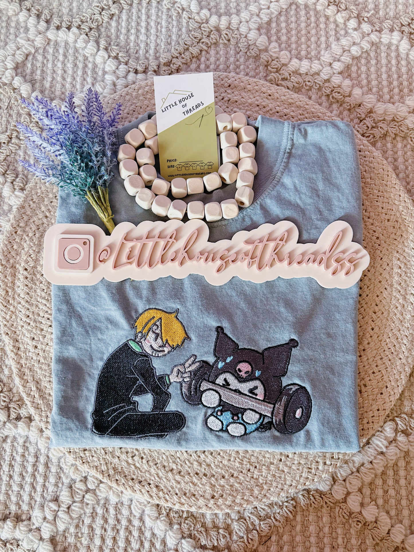Sanji x Kuromi Short Sleeve