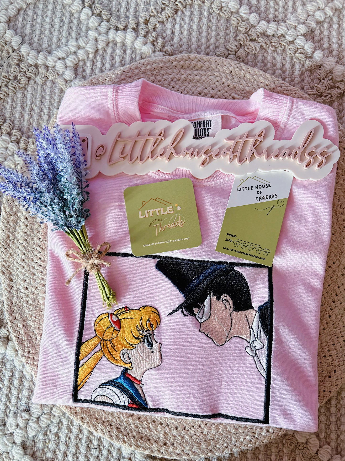 Sailor moon x Tuxedo mask Short Sleeve
