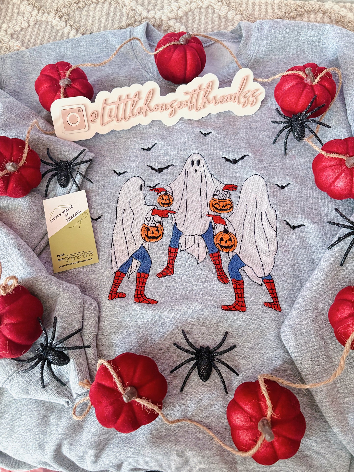 Spiderman Ghosts Crewneck